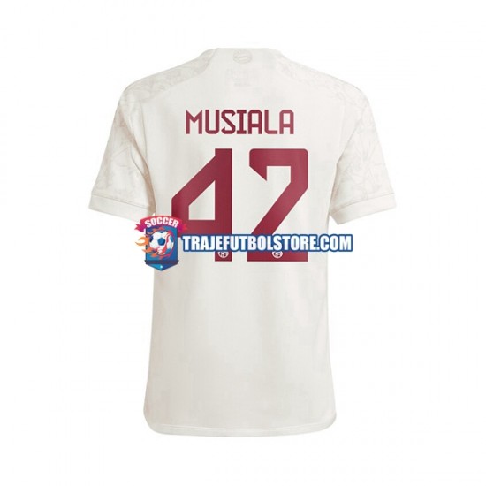 Camiseta 3ª Bayern de Múnich Jamal Musiala 42 Hombre 2023-2024 Manga Corta