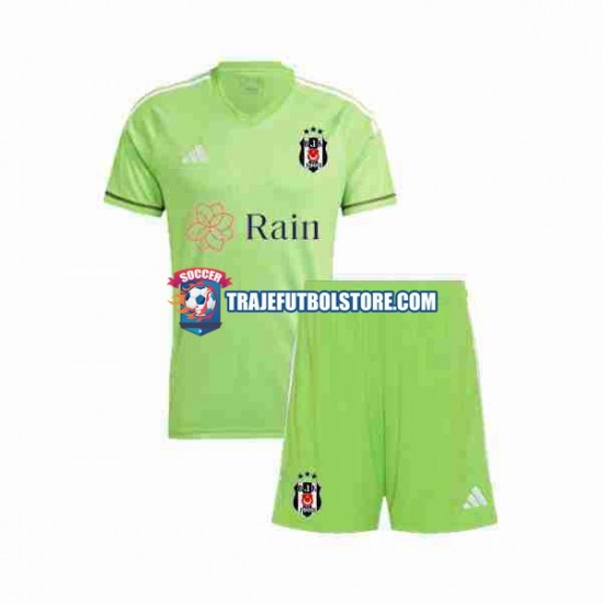 Camiseta 2ª Besiktas Portero Niño 2023-2024 Manga Corta