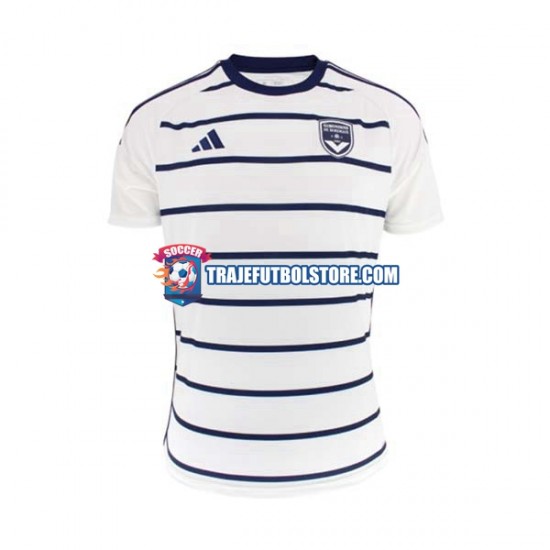 Camiseta 2ª Bordeaux Hombre 2023-2024 Manga Corta