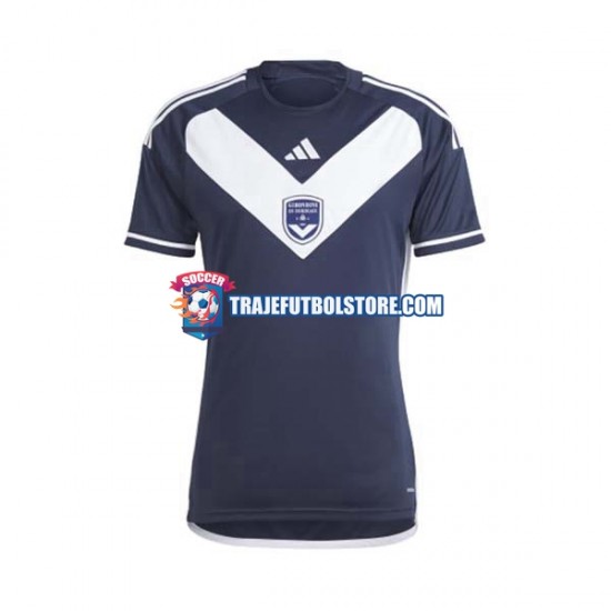 Camiseta 1ª Bordeaux Hombre 2023-2024 Manga Corta