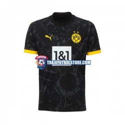 Camiseta 2ª Borussia Dortmund Hombre 2023-2024 Manga Corta
