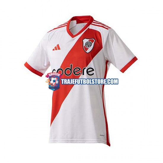 Camiseta 1ª CA River Plate Hombre 2023-2024 Manga Corta