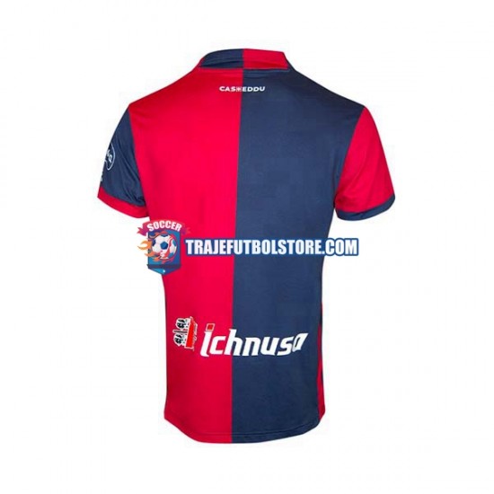Camiseta 1ª Cagliari Hombre 2023-2024 Manga Corta