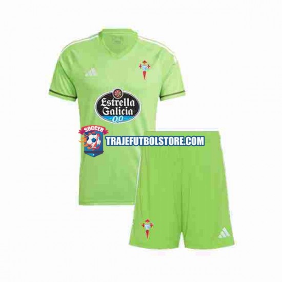 Camiseta 1ª Celta de Vigo Portero Niño 2023-2024 Manga Corta