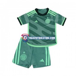 Camiseta 3ª Celtic Niño 2023-2024 Manga Corta