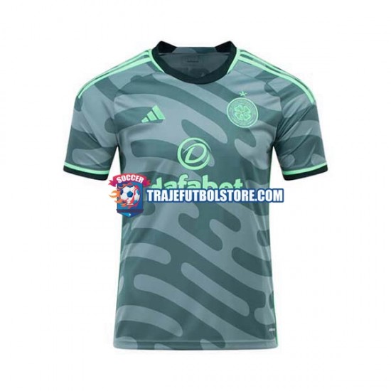 Camiseta 3ª Celtic Hombre 2023-2024 Manga Corta