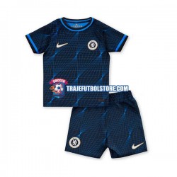 Camiseta 2ª Chelsea Niño 2023-2024 Manga Corta