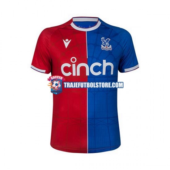 Camiseta 1ª Crystal Palace Hombre 2023-2024 Manga Corta