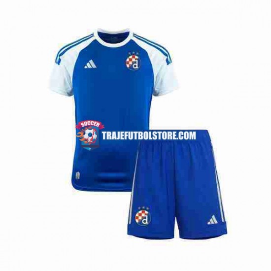 Camiseta 1ª Dinamo Zagreb Niño 2023-2024 Manga Corta