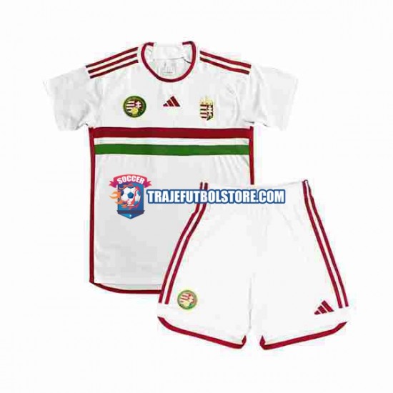 Camiseta 2ª Hungray Niño 2022 Manga Corta