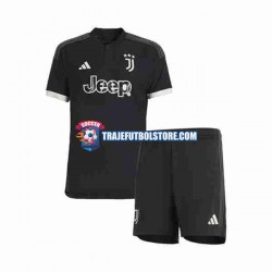 Camiseta 3ª Juventus Niño 2023-2024 Manga Corta