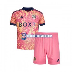 Camiseta 3ª Leeds United Niño 2023-2024 Manga Corta