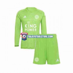 Camiseta 2ª Leicester City Portero Niño 2023-2024 ML