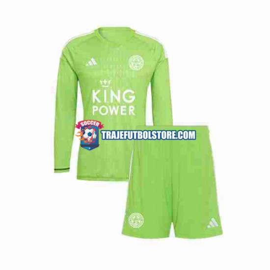 Camiseta 2ª Leicester City Portero Niño 2023-2024 ML
