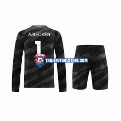 Camiseta 2ª Liverpool A.Becker 1 Portero Niño 2023-2024 ML