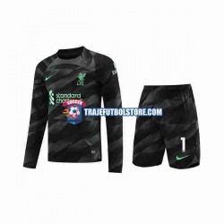 Camiseta 2ª Liverpool A.Becker 1 Portero Niño 2023-2024 ML