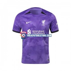 Camiseta 3ª Liverpool Hombre 2023-2024 Manga Corta