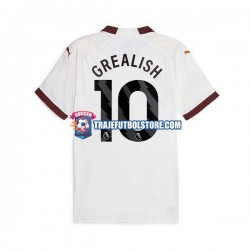 Camiseta 2ª Manchester City Jack Grealish 10 Hombre 2023-2024 Manga Corta