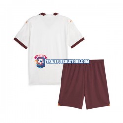 Camiseta 2ª Manchester City Niño 2023-2024 Manga Corta