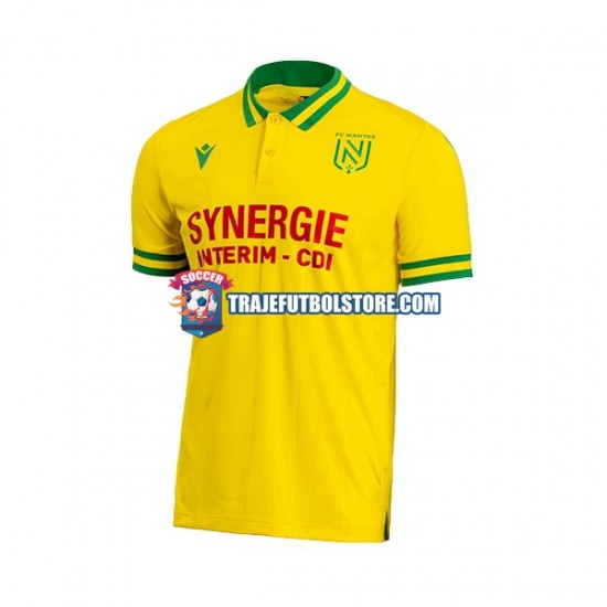 Camiseta 1ª Nantes Hombre 2023-2024 Manga Corta