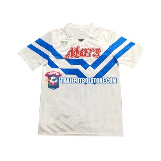 Camiseta 2ª Napoli 1989 1990 Retro Hombre Manga Corta