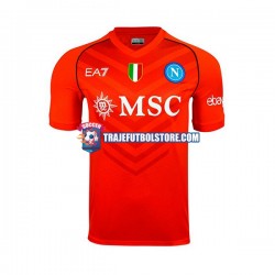 Camiseta 1ª Napoli Portero Hombre 2023-2024 Manga Corta