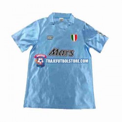 Camiseta 1ª Napoli 1990 1991 Retro Hombre Manga Corta