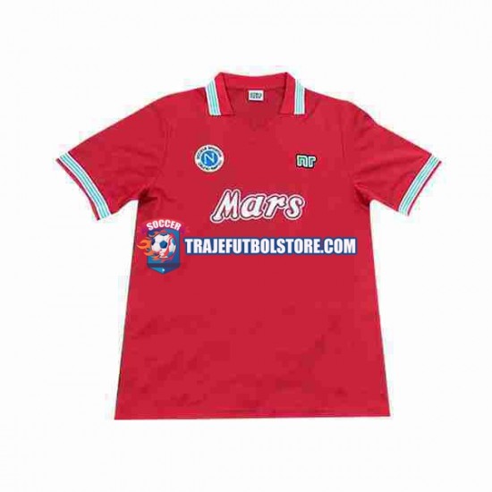 Camiseta 3ª Napoli 1988 1989 Retro Hombre Manga Corta