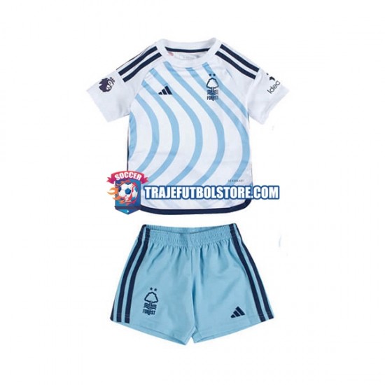 Camiseta 2ª Nottingham Forest Niño 2023-2024 Manga Corta