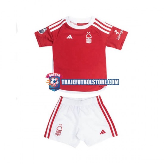 Camiseta 1ª Nottingham Forest Niño 2023-2024 Manga Corta