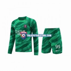 Camiseta 1ª Paris Saint-Germain Donnarumma 99 Portero Niño 2023-2024 ML