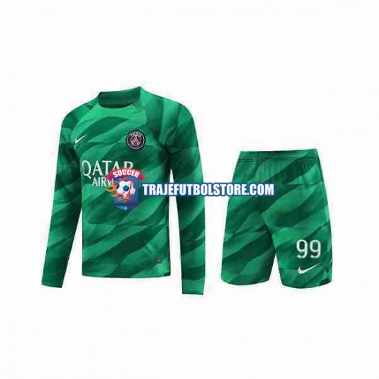 Camiseta 1ª Paris Saint-Germain Donnarumma 99 Portero Niño 2023-2024 ML