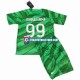 Camiseta 1ª Paris Saint-Germain Donnarumma 99 Portero Niño 2023-2024 Manga Corta