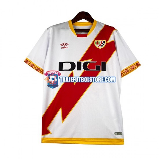 Camiseta 1ª Rayo Vallecano Hombre 2023-2024 Manga Corta
