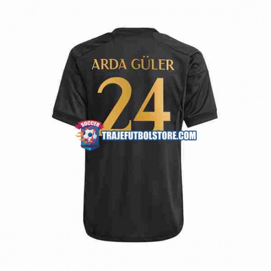 Camiseta 3ª Real Madrid Arda Guler 24 Hombre 2023-2024 Manga Corta
