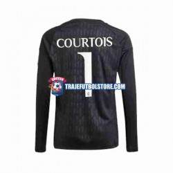 Camiseta 2ª Real Madrid Thibaut Courtois 1 Portero Hombre 2023-2024 ML