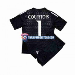 Camiseta 2ª Real Madrid Thibaut Courtois 1 Portero Niño 2023-2024 Manga Corta