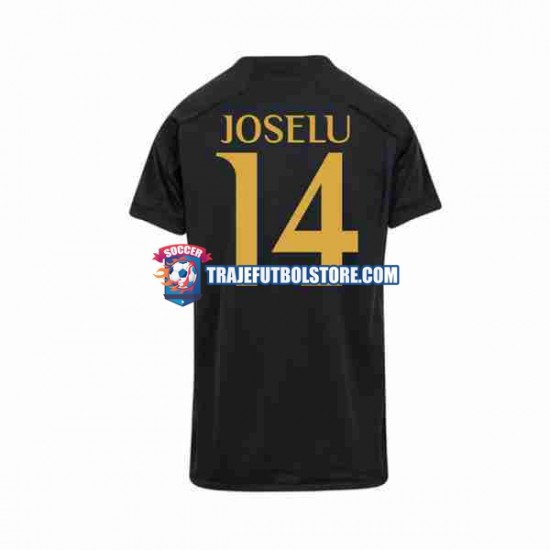 Camiseta 3ª Real Madrid Joselu 14 Hombre 2023-2024 Manga Corta