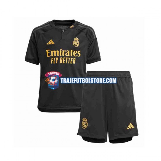 Camiseta 3ª Real Madrid Niño 2023-2024 Manga Corta
