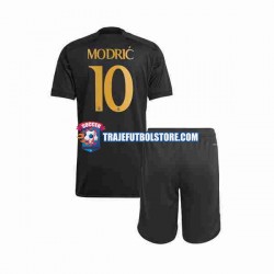 Camiseta 3ª Real Madrid Modrić Luka 10 Niño 2023-2024 Manga Corta