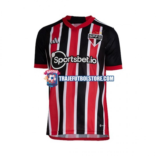 Camiseta 2ª Sao Paulo Hombre 2023-2024 Manga Corta