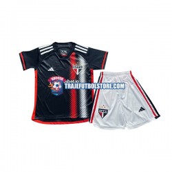 Camiseta 3ª Sao Paulo Niño 2023-2024 Manga Corta
