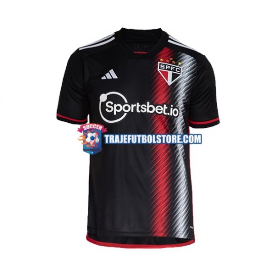 Camiseta 3ª Sao Paulo Hombre 2023-2024 Manga Corta