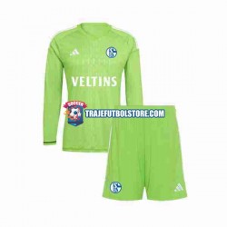 Camiseta 1ª Schalke 04 Portero Niño 2023-2024 ML