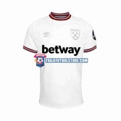 Camiseta 2ª West Ham United Hombre 2023-2024 Manga Corta