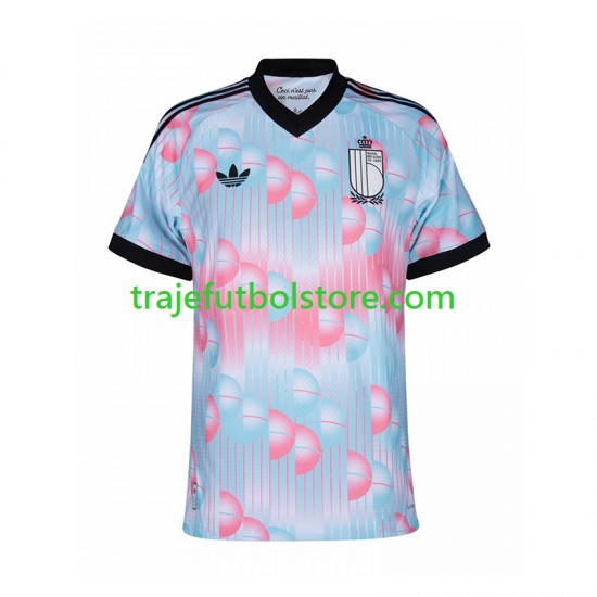 Camiseta 2ª Bélgica Hombre Copa Mundial 2026 Manga Corta