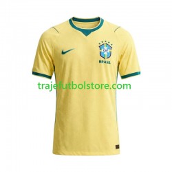 Camiseta 1ª Brasil Hombre Copa Mundial 2026 Manga Corta