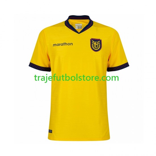 Camiseta 1ª Ecuador Hombre Copa Mundial 2026 Manga Corta