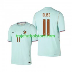 Camiseta 2ª Francia Michael Olise 11 Hombre Copa Mundial 2026 Manga Corta