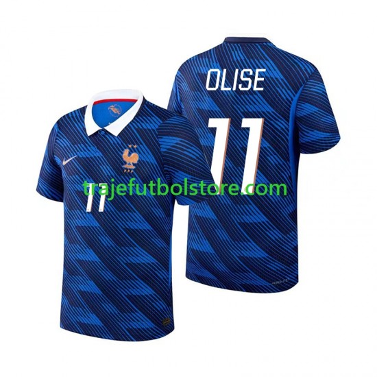 Camiseta 1ª Francia Michael Olise 11 Hombre Copa Mundial 2026 Manga Corta